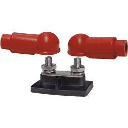 Blue Sea Systems PowerBar Dual BusBar 3/8"-16 Studs and Insulators | Blackburn Marine